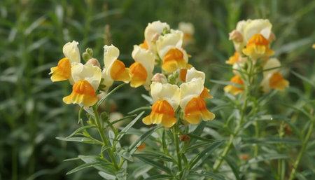 Floral Nature Photography with Natural Backgroundの写真素材