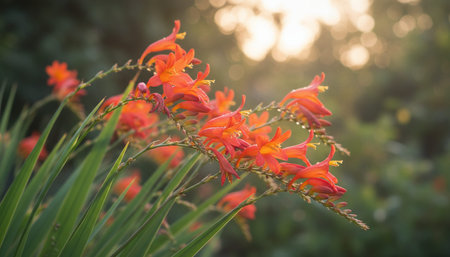 Floral Nature Photography with Natural Backgroundの写真素材