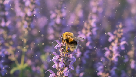 Floral Nature Photography with Natural Backgroundの写真素材