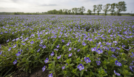 Floral Nature Photography with Natural Backgroundの写真素材