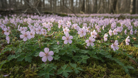 Floral Nature Photography with Natural Background