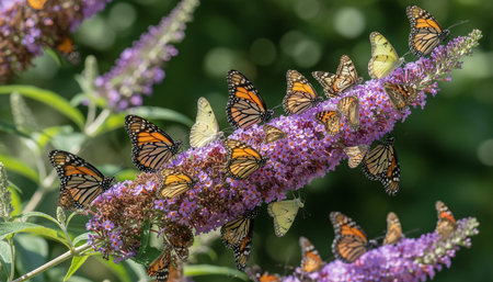 Floral Nature Photography with Natural Backgroundの写真素材