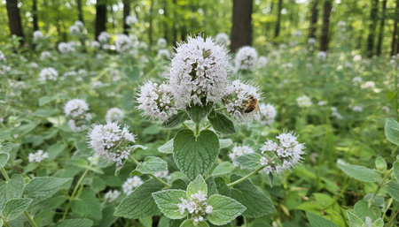 Floral Nature Photography with Natural Backgroundの写真素材