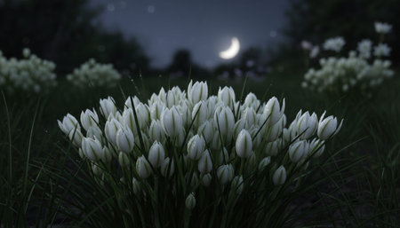 Floral Nature Photography with Natural Backgroundの写真素材