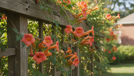 Floral Nature Photography with Natural Backgroundの写真素材
