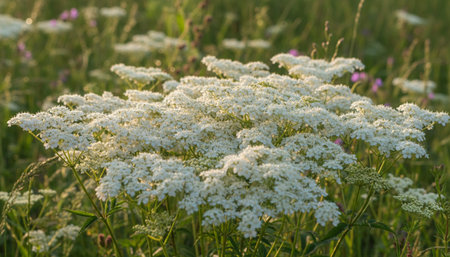 Floral Nature Photography with Natural Backgroundの写真素材