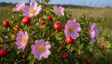 Floral Nature Photography with Natural Backgroundの写真素材