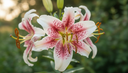 Floral Nature Photography with Natural Backgroundの写真素材