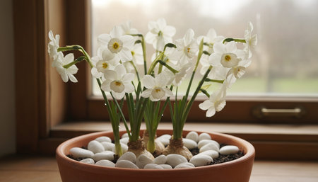 Floral Nature Photography with Natural Backgroundの写真素材