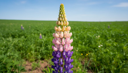 Floral Nature Photography with Natural Backgroundの写真素材