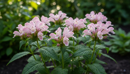 Floral Nature Photography with Natural Backgroundの写真素材