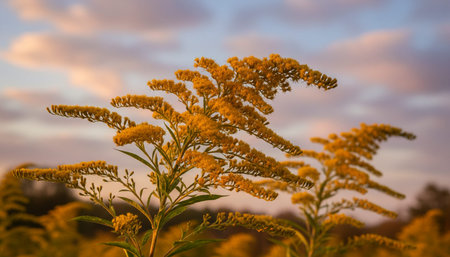 Floral Nature Photography with Natural Backgroundの写真素材