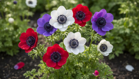 Floral Nature Photography with Natural Backgroundの写真素材