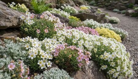 Floral Nature Photography with Natural Backgroundの写真素材