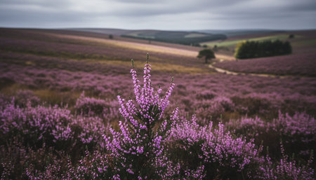 Floral Nature Photography with Natural Backgroundの写真素材