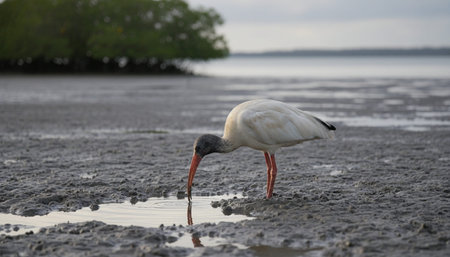 Wildlife Photography with Natural Backgroundの写真素材