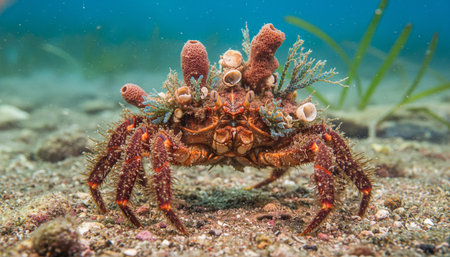 Wildlife Photography with Natural Backgroundの写真素材