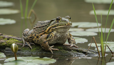 Wildlife Photography with Natural Backgroundの写真素材