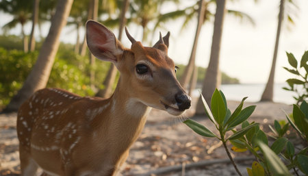 Wildlife Photography with Natural Backgroundの写真素材