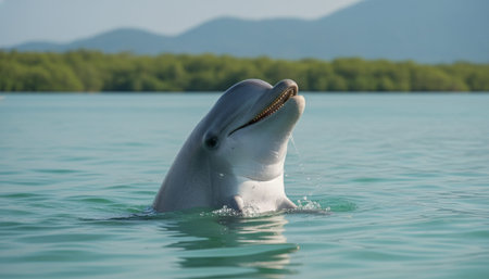 Wildlife Photography with Natural Backgroundの写真素材