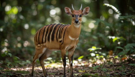 Wildlife Photography with Natural Backgroundの写真素材