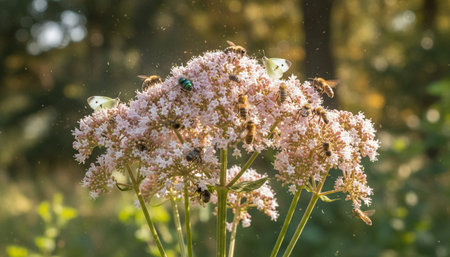 Floral Nature Photography with Natural Backgroundの写真素材