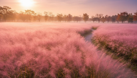 Floral Nature Photography with Natural Backgroundの写真素材