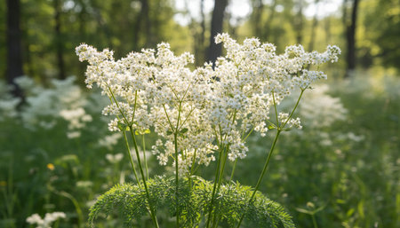 Floral Nature Photography with Natural Backgroundの写真素材