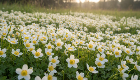Floral Nature Photography with Natural Backgroundの写真素材