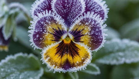 Floral Nature Photography with Natural Backgroundの写真素材