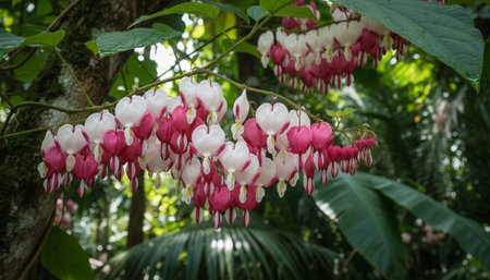 Floral Nature Photography with Natural Backgroundの写真素材