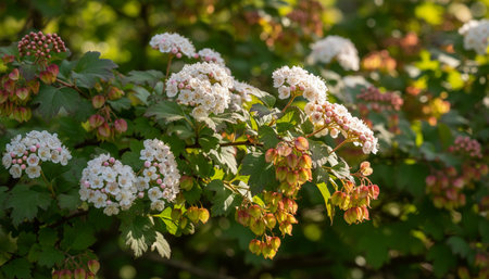 Floral Nature Photography with Natural Backgroundの写真素材