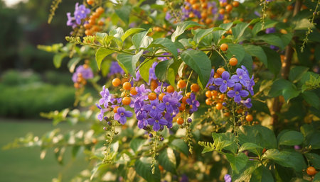 Floral Nature Photography with Natural Backgroundの写真素材