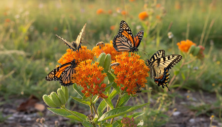 Floral Nature Photography with Natural Backgroundの写真素材