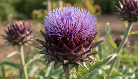 Floral Nature Photography with Natural Backgroundの写真素材