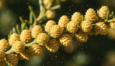 Floral Nature Photography with Natural Backgroundの写真素材