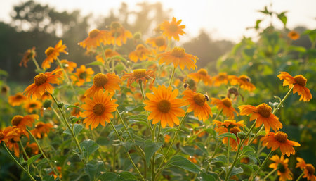 Floral Nature Photography with Natural Backgroundの写真素材