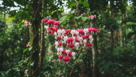 Floral Nature Photography with Natural Backgroundの写真素材