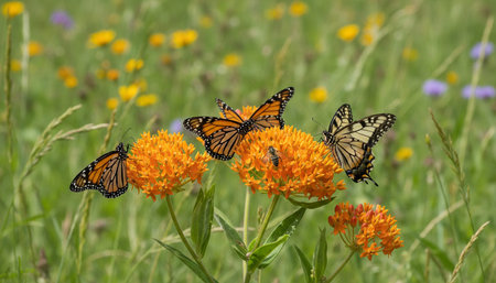 Floral Nature Photography with Natural Backgroundの写真素材