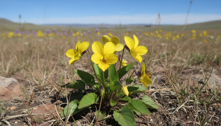Floral Nature Photography with Natural Backgroundの写真素材