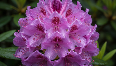 Floral Nature Photography with Natural Backgroundの写真素材