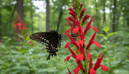 Floral Nature Photography with Natural Backgroundの写真素材