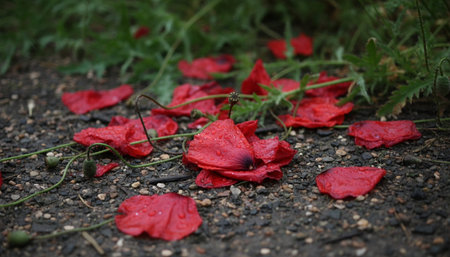 Floral Nature Photography with Natural Backgroundの写真素材