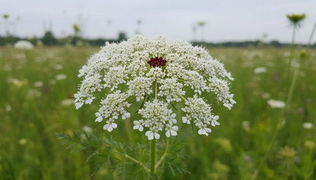 Floral Nature Photography with Natural Backgroundの写真素材