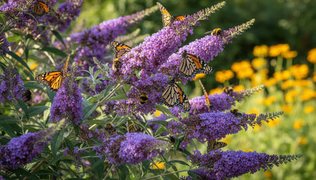 Floral Nature Photography with Natural Backgroundの写真素材