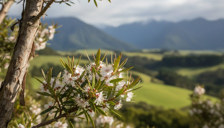 Floral Nature Photography with Natural Backgroundの写真素材