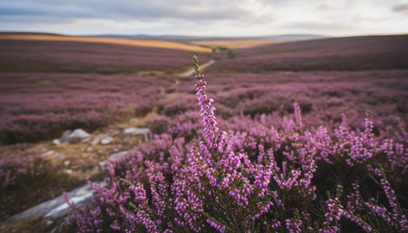Floral Nature Photography with Natural Backgroundの写真素材