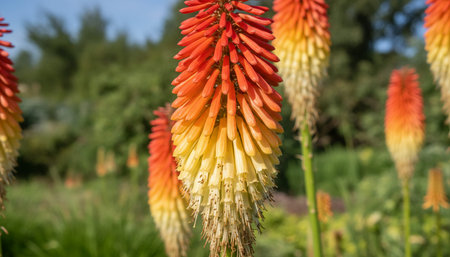 Floral Nature Photography with Natural Backgroundの写真素材