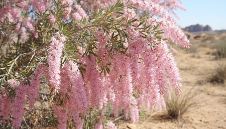 Floral Nature Photography with Natural Backgroundの写真素材