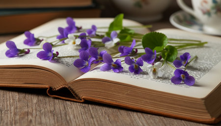 Floral Nature Photography with Natural Backgroundの写真素材